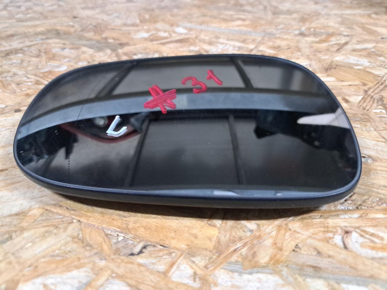 стекло зеркала наружного левого BMW X1 E84 2011, 3.0 л., N52 B30 A, бензин, белый 300, внедорожник 5 дв., полный привод, правый руль - фото №1