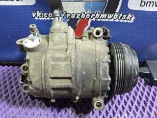 компрессор кондиционера BMW X6 E71/E72 E71 2010, 4.4 л., N63 B44 A, бензин, АКПП, чёрный, внедорожник 5 дв., полный привод, 64509154072, 9154072