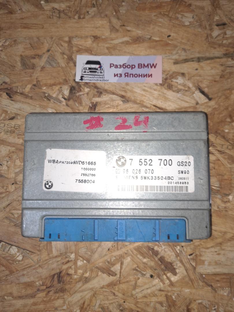блок управления АКПП BMW X3 E83 2006, 2.5 л., M54 B25 (256S5), бензин, АКПП, alpinweiss 3(300), внедорожник 5 дв., полный привод, правый руль, 7558004 - фото №1