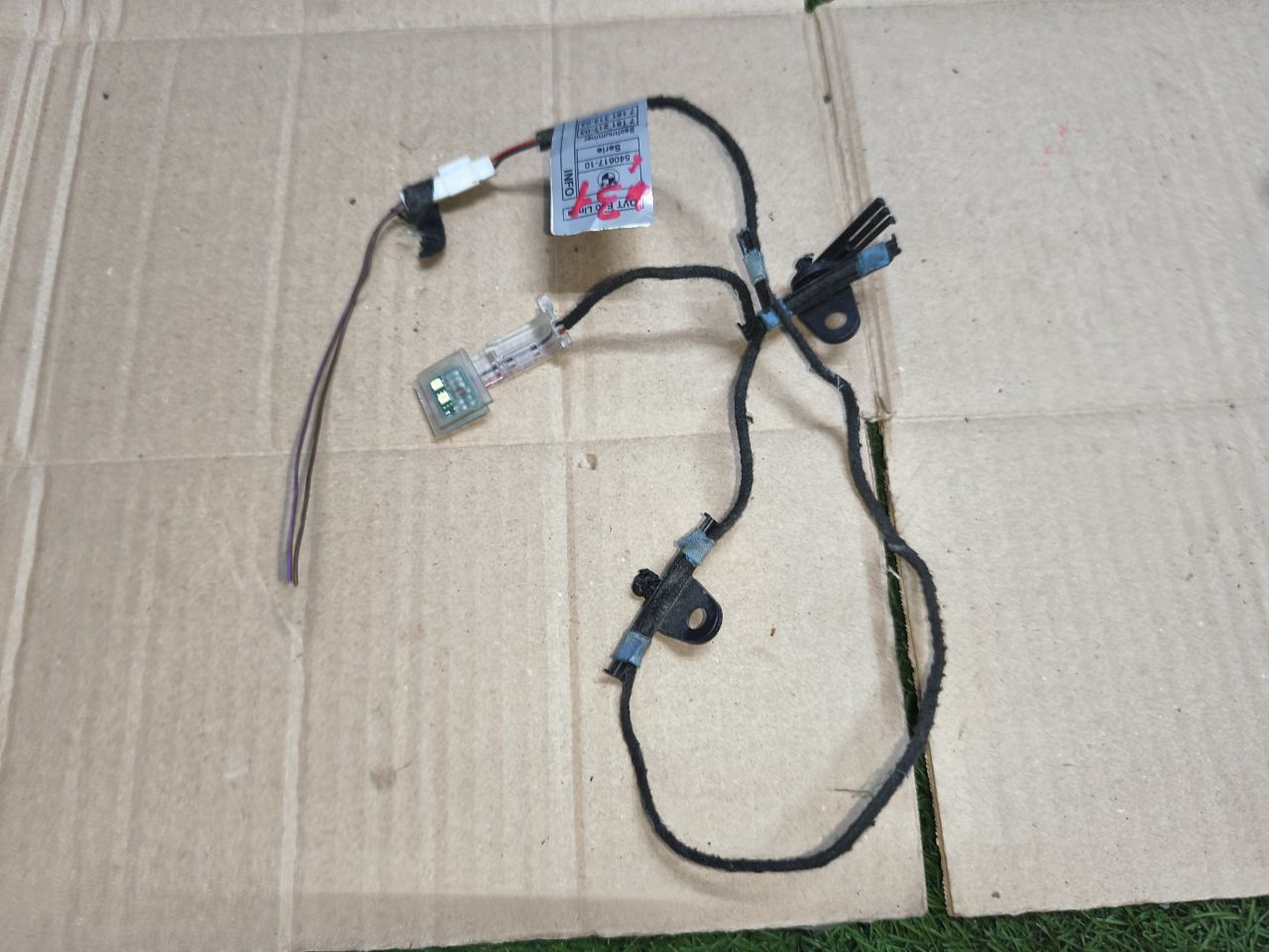 подсветка ручки двери передняя правая BMW X1 E84 2011, 3.0 л., N52 B30 A, бензин, белый 300, внедорожник 5 дв., полный привод, правый руль, 63317181314, 7181314 - фото №1