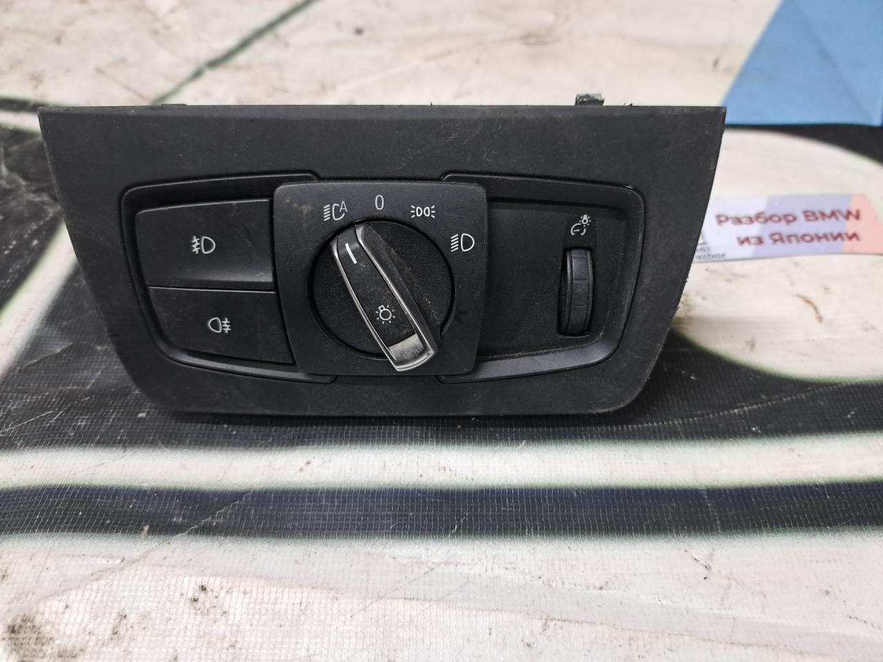 переключатель света BMW 4 серия F32/F33 F36 2015, 3.0 л., N55 B30 A, бензин, black sapphire metallic (475), лифтбэк, задний привод, 9265303 - фото №1
