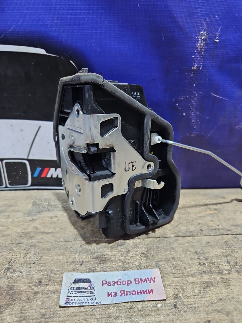 замок двери задней левой BMW X1 E84 2011, 2.0 л., N46 B20 BD, бензин, АКПП, белый, внедорожник 5 дв., задний привод, правый руль, 7229459, 51227229459 - фото №1