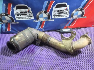 коллектор выпускной BMW X6 E71/E72 E71 2010, 4.4 л., N63 B44 A, бензин, АКПП, чёрный, внедорожник 5 дв., полный привод, 7599094, 7595886