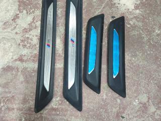 комплект накладок на пороги (внутренние) BMW 4 серия F32/F33 F36 2015, 3.0 л., N55 B30 A, бензин, black sapphire metallic (475), лифтбэк, задний привод, 51478051037, 8051037