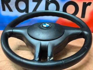руль BMW 3 серия E46 2000, 2.2 л., M54 226 S1, бензин, АКПП, серебристый, седан, задний привод, правый руль, 32306770416