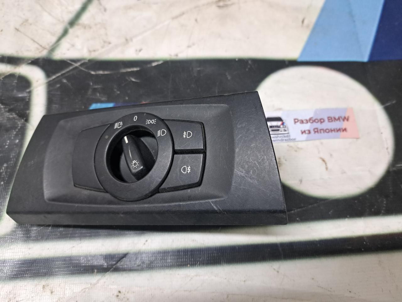переключатель света BMW 3 серия E90/E91/E92/E93 E92 (2004 - 2010), 2.0 л., N47 D20 A, дизель, МКПП, купе, правый руль, 6932796 - фото №1