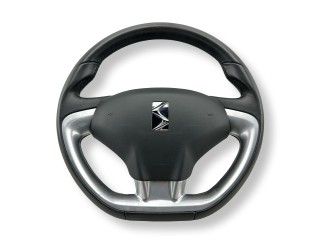 руль Citroen DS3 1 поколение 2013, 1.6 л., HDi, 9HP (DV6DTED), дизель, 5МКПП, gris shark / ktp, хетчбэк 3 дв., передний привод, правый руль, 96719964ZD, 16719698ZD