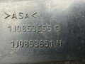 решетка радиатора Volkswagen Golf 4 поколение 2002, 1.9 л., TDi PD, ATD, дизель, 5МКПП, reflex silver / la7w, хетчбэк 5 дв., передний привод, правый руль, 1J0853651H, 1J0853655G - фото №8