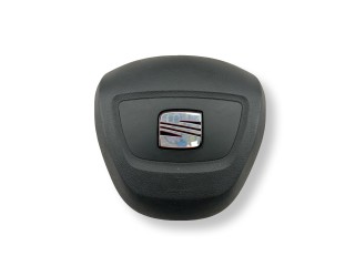 подушка безопасности водителя SEAT Exeo 1 поколение 2010, 2.0 л., TDi, CAGA, дизель, 6МКПП, negro magico / lc9z, универсал, передний привод, правый руль, 3R0880201A