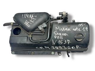 корпус воздушного фильтра Nissan Note E11 [рестайлинг] 2010, 1.4 л., i, CR14DE, бензин, 5МКПП, silver / ky0, хетчбэк 5 дв., передний привод, правый руль, 16500-AX60A