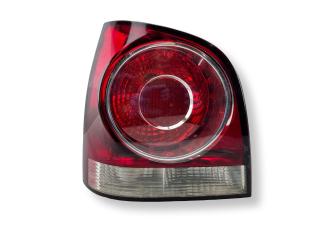 фонарь задний левый Volkswagen Polo 4 поколение [рестайлинг] 2009, 1.2 л., i, BBM, бензин, 5МКПП, candyweiss / lb9a, хетчбэк 5 дв., передний привод, правый руль, 6Q6945095AA