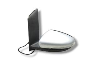 зеркало наружное левое Volkswagen Touran 1 поколение [2-й рестайлинг] 2011, 1.6 л., TDi, CAYC, дизель, 6МКПП, reflex silver / la7w, минивэн, передний привод, правый руль, 1T2857501AD