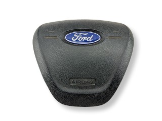 подушка безопасности водителя Ford Transit Custom 1 поколение 2015, 2.2 л., TDCi, CYFF, дизель, 6МКПП, blazer blue, микроавтобус, передний привод, правый руль, BK21-V042B85-AB35B8
