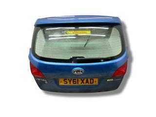 крышка багажника (дверь 3-5) Kia Venga 1 поколение 2011, 1.4 л., CRDi, D4FC, дизель, 6МКПП, byte blue / 5b, хетчбэк 5 дв., передний привод, правый руль, 73700-1P000