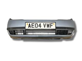бампер передний Skoda Fabia 1 поколение (6Y) [рестайлинг] 6Y 2004, 1.4 л., TDi PD, AMF, дизель, 5МКПП, stone gray, хетчбэк 5 дв., передний привод, правый руль, 6Y0807221