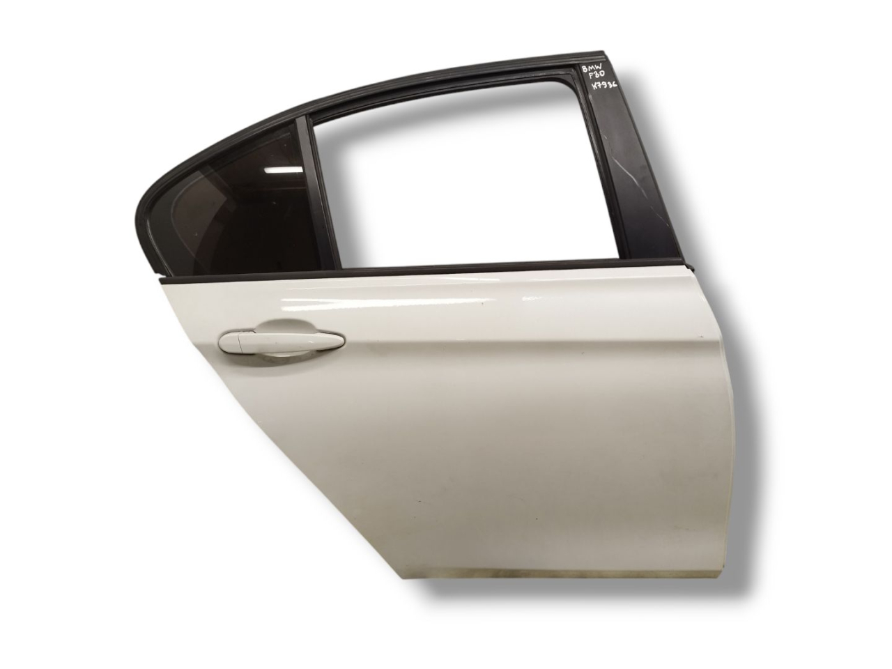 дверь задняя правая BMW 3 серия F30/F31/F34 F30 2013, 2.0 л., D, N47 D20 C, дизель, АКПП, alpinweiss iii / 300, седан, задний привод, правый руль, 41007298514, 7298514 - фото №1