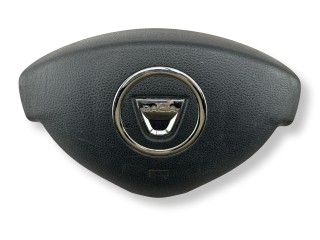 подушка безопасности водителя Dacia Sandero 2 поколение 2014, 1.2 л., i, D4F 732, бензин, 5МКПП, glacier white, хетчбэк 5 дв., передний привод, правый руль, 985109782R