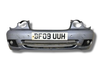бампер передний Jaguar X-Type 1 поколение [рестайлинг] X400 2009, 2.2 л., D, QJBA, дизель, 6МКПП, glacier blue, седан, передний привод, правый руль, 9X4317D957RC, C2S47186