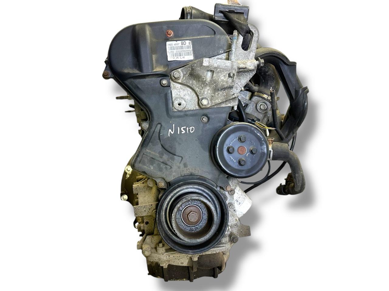 двигатель Ford Fusion 1 поколение 2005, 1.4 л., i, FXJB, бензин, 5МКПП, moondust silver / 62, хетчбэк 5 дв., передний привод, правый руль, FXJB - фото №1