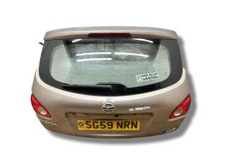 крышка багажника (дверь 3-5) Nissan Qashqai 1 поколение 2009, 1.5 л., DCi, K9K 292, дизель, 6МКПП, cafe latte / c30, внедорожник 5 дв., передний привод, правый руль, K0100-JD9MC