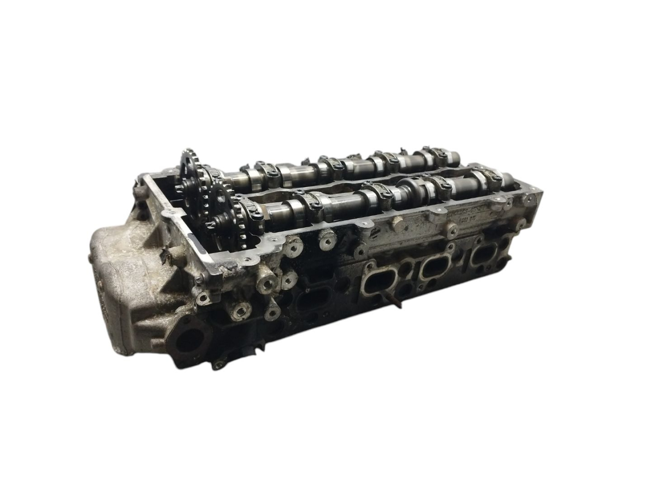 головка блока цилиндров Mercedes-Benz Sprinter 2 поколение (W906) 2012, 2.1 л., CDi, OM 651.955, дизель, 6МКПП, arktikweiss / 9147, микроавтобус, задний привод, правый руль, A6510101120 - фото №1