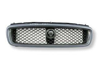 решетка радиатора Jaguar X-Type 1 поколение [рестайлинг] X400 2009, 2.2 л., D, QJBA, дизель, 6МКПП, glacier blue, седан, передний привод, правый руль, 9X438C436A