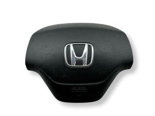 подушка безопасности водителя Honda CR-V 3 поколение [рестайлинг] RE6 2011, 2.2 л., i-DTEC, N22B3, дизель, 6МКПП, alabaster silver / nh700m, внедорожник 5 дв., полный привод, правый руль, 77800-SWW-G711-M1