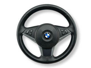 руль BMW 5 серия E60/E61 [рестайлинг] E61 2009, 2.0 л., D, N47 D20 A, дизель, 6МКПП, tiefseeblau / a76, универсал, задний привод, правый руль, 33678045603, 6073844