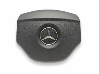 подушка безопасности водителя Mercedes-Benz B-Класс W245 [рестайлинг] 2009, 2.0 л., CDi, OM 640.940, дизель, вариатор, polarsilber / 761, минивэн, передний привод, правый руль, A1644600498