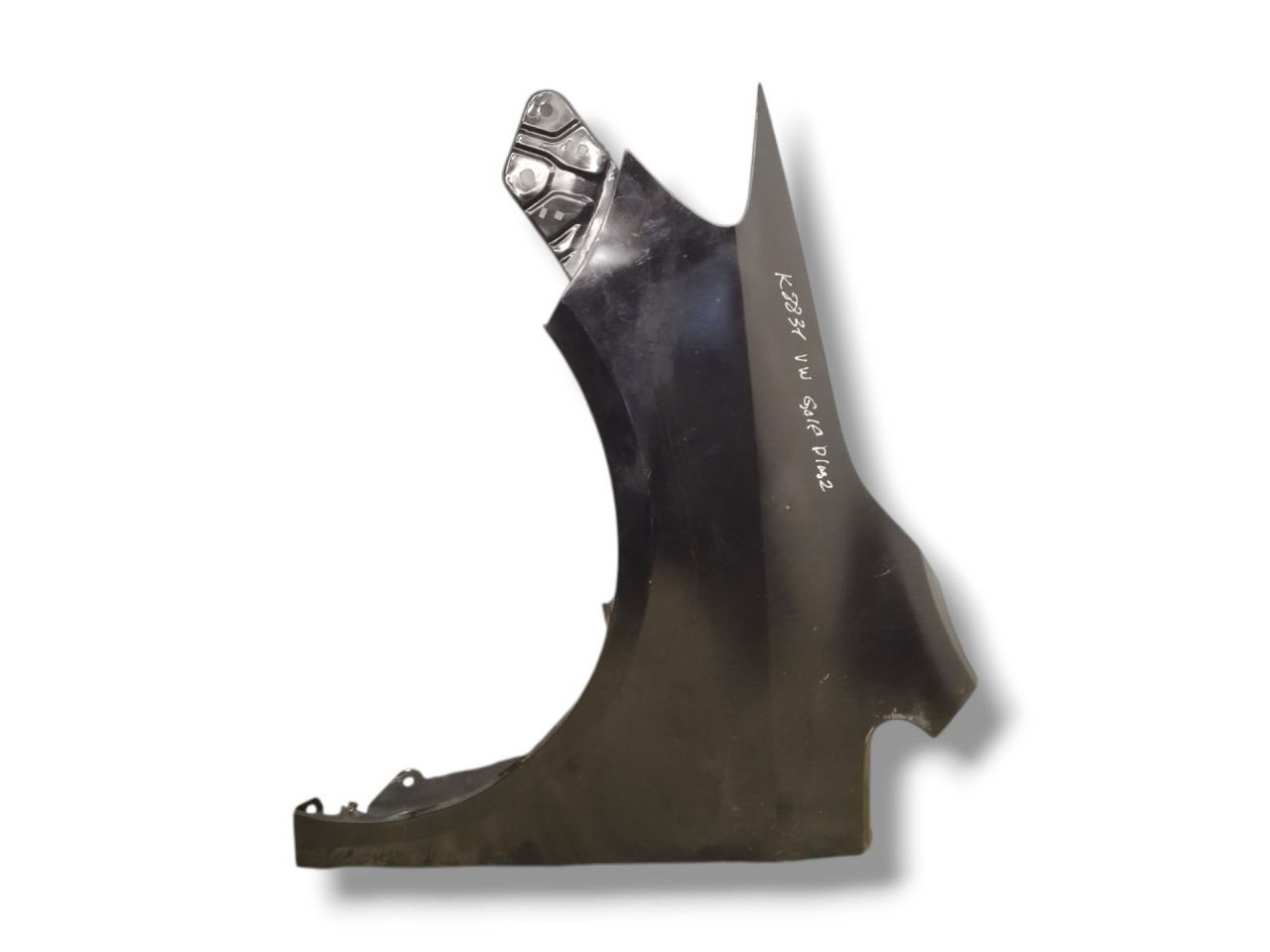 крыло переднее левое Volkswagen Golf Plus 2 поколение 2009, 1.4 л., TSI, CAXA, бензин, 6МКПП, deepblack / lc9x, хетчбэк 5 дв., передний привод, правый руль, 5M0821021 - фото №1