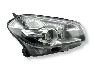 фара правая Nissan Qashqai J10 [рестайлинг] 2012, 1.5 л., DCi, K9K 430, дизель, 6МКПП, super white / 326, внедорожник 5 дв., передний привод, правый руль, 1LL010335-14, 26010-BR01B