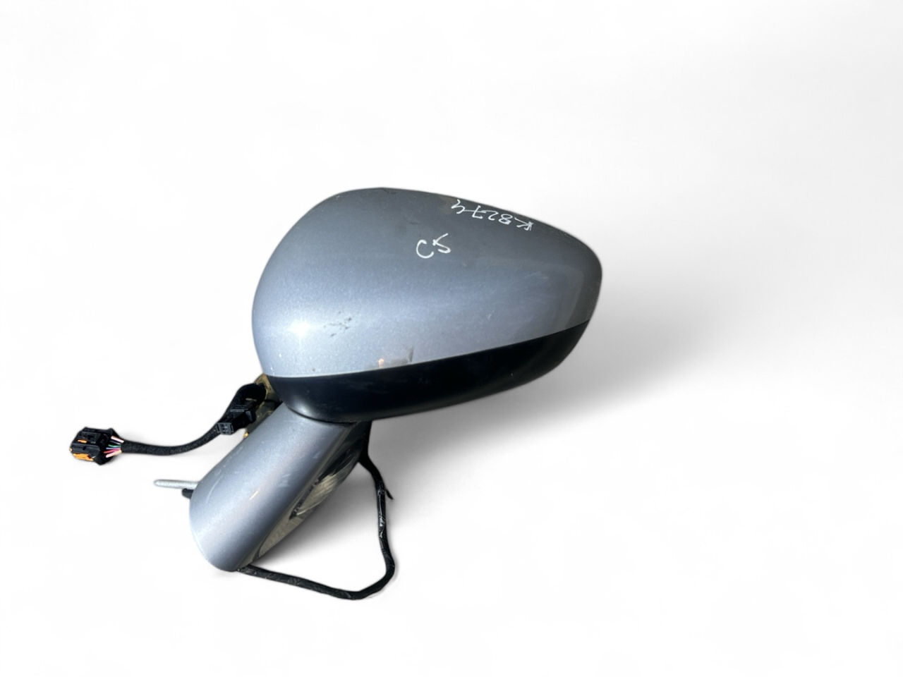 зеркало наружное левое Citroen C5 2 поколение 2009, 2.2 л., HDi, 4HT (DW12BTED4), дизель, 6МКПП, gris aluminium / ezr, универсал, передний привод, правый руль - фото №1