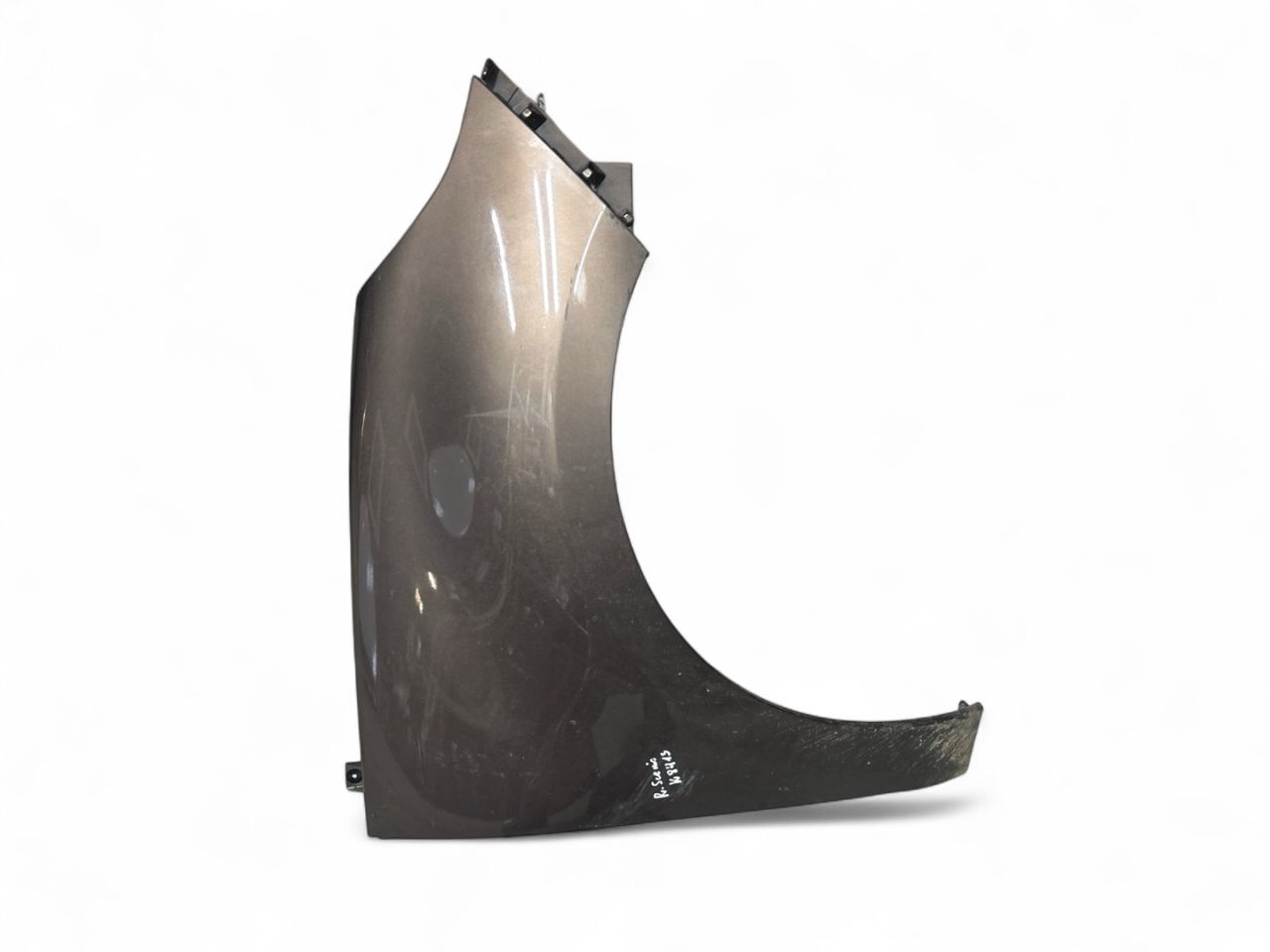 крыло переднее правое Renault Grand Scenic 3 поколение JZ 2010, 1.5 л., DCi, K9K 832, дизель, 6МКПП, brown / tecnb, минивэн, передний привод, правый руль, 631002127R - фото №1