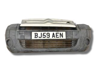 бампер передний Citroen Berlingo 2 поколение (B9) 2009, 1.6 л., HDi, 9HX (DV6AUTED4), дизель, 5МКПП, blanc banquise / ewp, фургон, передний привод, правый руль, 7401PT