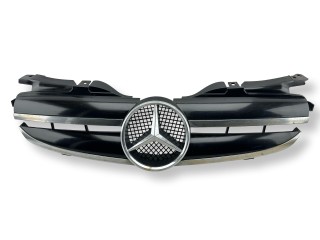 решетка радиатора Mercedes-Benz SLK-Класс R170 [рестайлинг] 2000, 3.2 л., i, M 112.947, бензин, АКПП, brillantsilber / 744, родстер, задний привод, правый руль