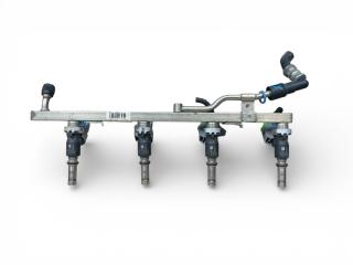 форсунка Opel Astra H/Family [рестайлинг] 2010, 1.6 л., i, Z 16 XER, бензин, 5МКПП, karbongrau / gal, хетчбэк 5 дв., передний привод, правый руль, 25380933, 55559375