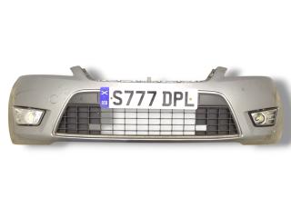 бампер передний Ford Mondeo 4 поколение 2009, 2.0 л., TDCi, QXBA, дизель, 6МКПП, hypnotic silver / h8, лифтбэк, передний привод, правый руль, 7S71-17757-A
