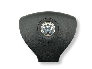 подушка безопасности водителя Volkswagen Jetta 5 поколение 2007, 1.9 л., TDi PD, BXE, дизель, 5МКПП, седан, передний привод, правый руль, 1K0880201BB