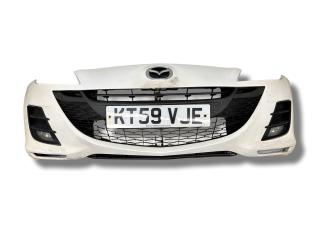 бампер передний Mazda 3 BL 2009, 1.6 л., i, Z6, бензин, 5МКПП, crystal white / 34k, хетчбэк 5 дв., передний привод, правый руль, BCW8-50-031J-BB