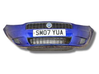 бампер передний Fiat Punto 3 поколение 2007, 1.2 л., i, 199 A4.000, бензин, 5МКПП, blu magnetico, хетчбэк 5 дв., передний привод, правый руль, 735409096