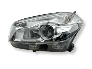 фара левая Nissan Qashqai J10 [рестайлинг] 2012, 1.5 л., DCi, K9K 430, дизель, 6МКПП, super white / 326, внедорожник 5 дв., передний привод, правый руль, 26060-BR01B, 1LL01033513