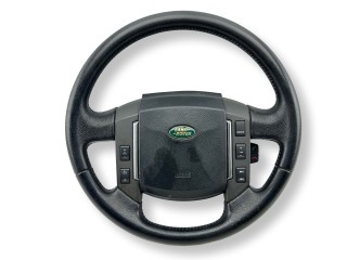 руль Land Rover Freelander 2 поколение L359 2008, 2.2 л., TD, 224DT, дизель, 6МКПП, santorini black / 820, внедорожник 5 дв., полный привод, правый руль, 6H52043B13ACW, 6H523F945