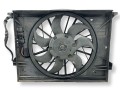 вентилятор радиатора Mercedes-Benz E-Класс W211/S211 2004, 2.2 л., CDi, дизель, АКПП, melanitschwarz / 185, седан, задний привод, правый руль, A2115000593, 0130706802 - фото №2