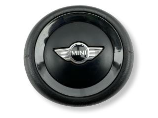 подушка безопасности водителя Mini Cooper 2 поколение [рестайлинг] R56 2013, 1.6 л., D, N47 C16 A, дизель, 6МКПП, lightning blue, хетчбэк 3 дв., передний привод, правый руль, 6791372, 32306791372