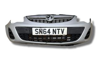 бампер передний Opel Corsa D [рестайлинг] 2014, 1.3 л., CDTi, A 13 DTC, дизель, 5МКПП, argonsilber / 176, хетчбэк 3 дв., передний привод, правый руль, 95508031