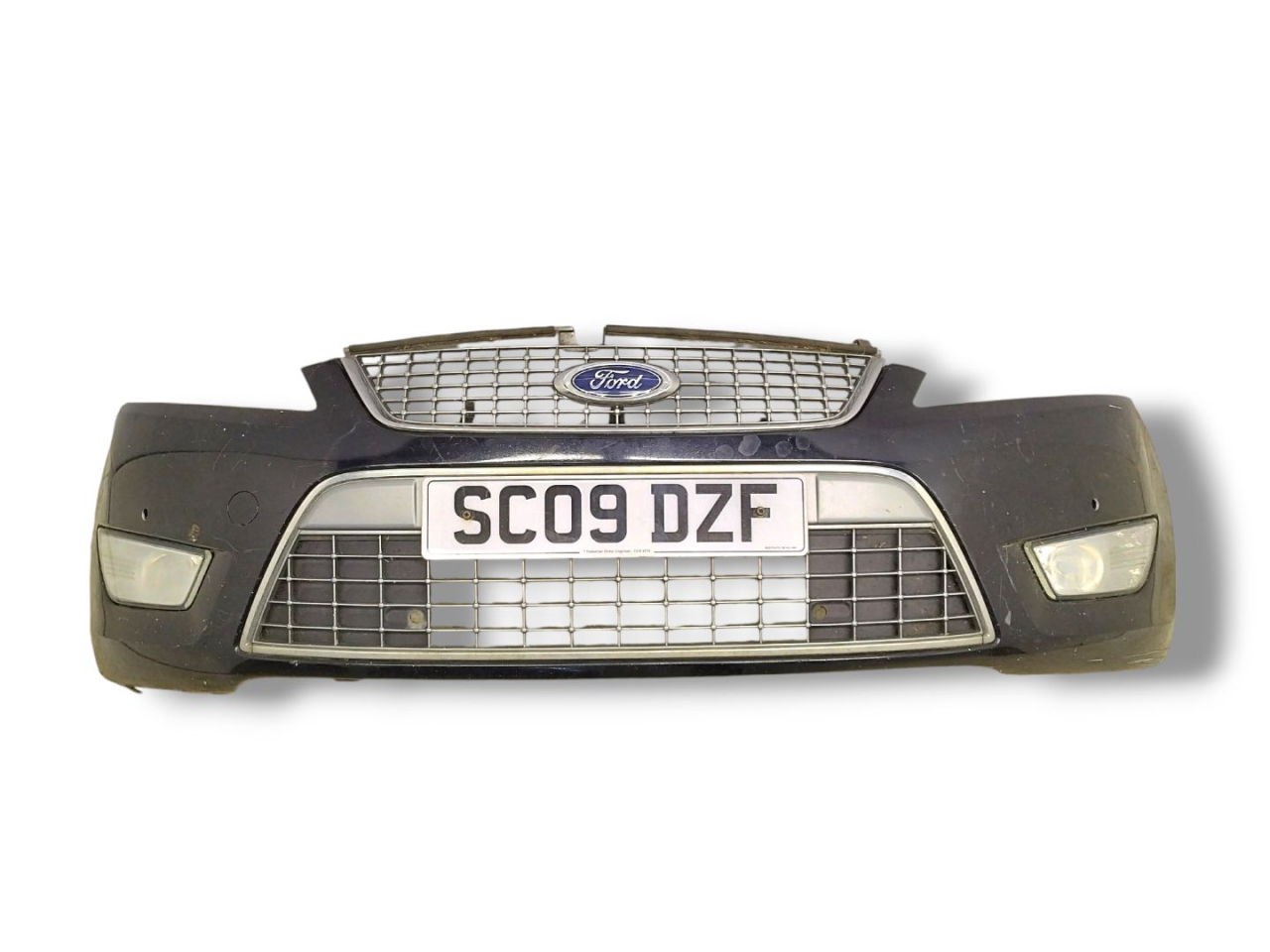 бампер передний Ford Mondeo 4 поколение 2009, 2.0 л., TDCi, QXBA, дизель, 6МКПП, panther black / g6, хетчбэк 5 дв., передний привод, правый руль, 7S71-17757-A - фото №1