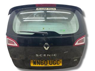 крышка багажника (дверь 3-5) Renault Scenic 3 поколение 2010, 1.5 л., DCi, K9K 832, дизель, 6МКПП, star black / tegne, минивэн, передний привод, правый руль, 901001385R