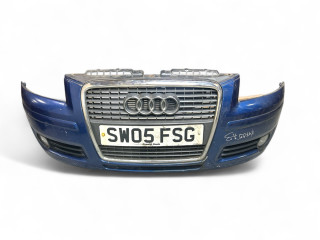 бампер передний Audi A3 8P/8PA [рестайлинг] 2005, 1.6 л., FSI, BLF, бензин, 6МКПП, mauritiusblau / lz5c, хетчбэк 5 дв., передний привод, правый руль, 8P4807105