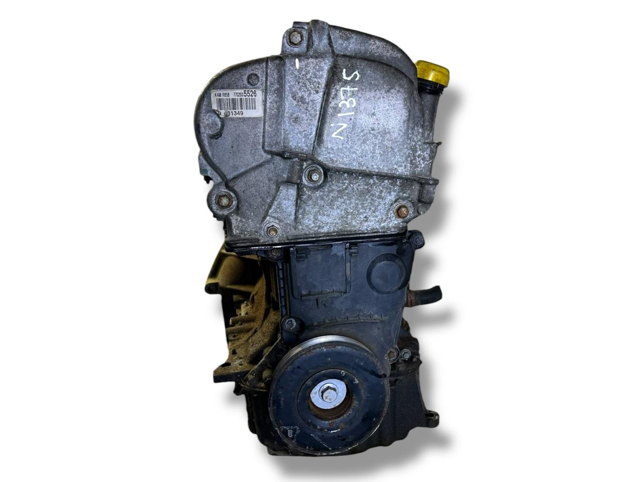 двигатель Renault Grand Scenic 3 поколение 2009, 1.6 л., i, K4M 858, бензин, 6МКПП, blue / terpa, минивэн, передний привод, правый руль, K4M858 - фото №1