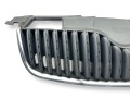 решетка радиатора Skoda Fabia 2 поколение (5J) 5J 2008, 1.4 л., TDi PD, BNM, дизель, 5МКПП, satin, хетчбэк 5 дв., передний привод, правый руль, 5J0853668A - фото №2